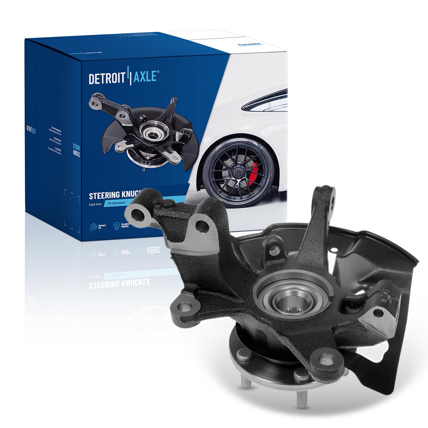 Amazon.com: Detroit Axle - Front Steering Knuckle for 07-15 Mazda